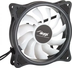Akyga LED-Lüfter RGB, 120mm