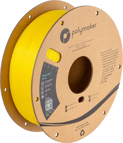Polymaker Panchroma Silk PLA, gelb, Spule, 1.75mm, 1.00kg