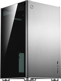 Jonsbo VR1 silber, Glasfenster, Mini-ITX