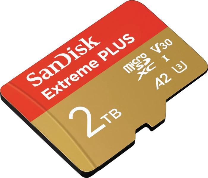 SanDisk Extreme PLUS R190 2TB Kit, UHS-I U3, A2, Class 10