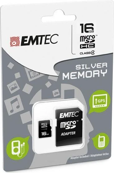Emtec R12/W6 16GB Kit, Class 4