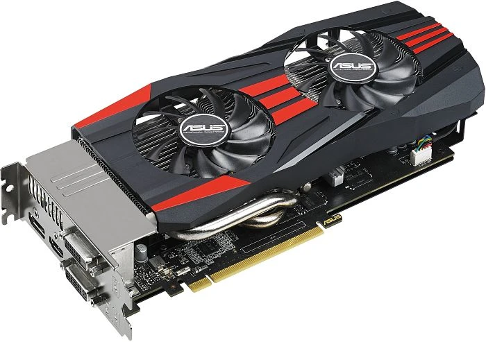 ASUS GeForce GTX 760 DirectCU II, GTX760-DC2-2GD5-SSU, 2GB GDDR5, 2x DVI, HDMI, DP