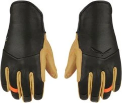 Salewa Ortles Merino/Leder Handschuhe blackout