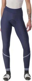 Castelli Velocissima Thermal Tight Fahrradhose lang belgian blue/silver reflex (Damen)