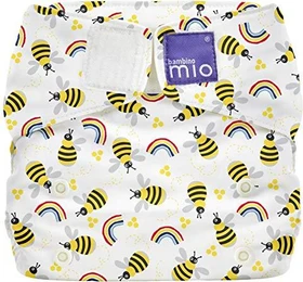 Bambino Mio Miosolo All-in-One Stoffwindel Honeybee Hive, 4+kg, 1 Stück