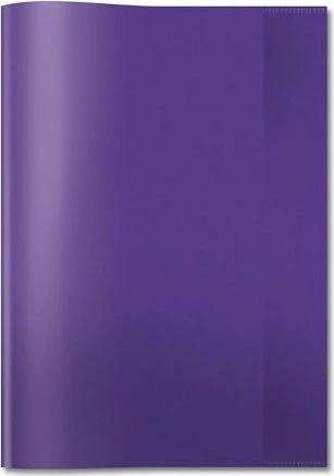 Herma Heftschoner Kunststoff, A4, violett/transparent, 25er-Pack