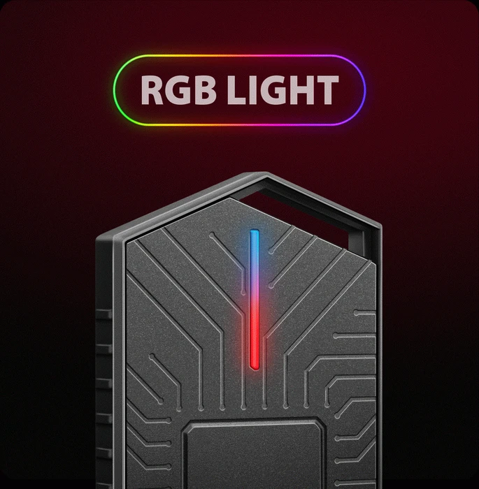 Axagon M.2 Festplattengehäuse, M.2 PCIe, Game Box, USB-C 3.1