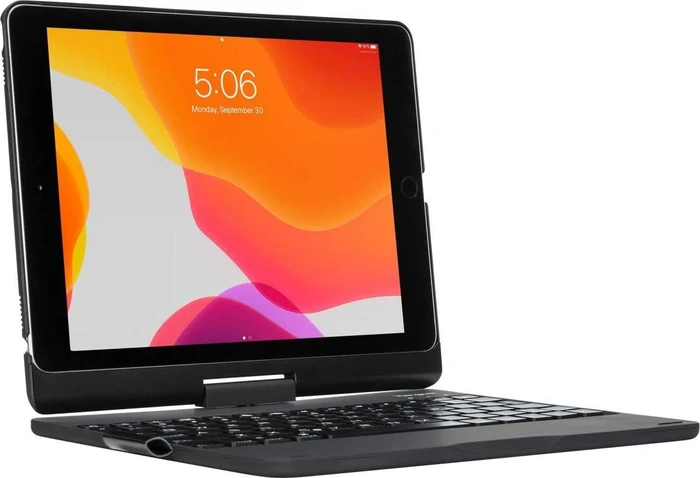 Targus VersaType für iPad 7/iPad 8/Pro 10.5"/Air 3, schwarz, DE