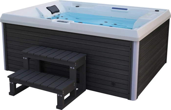 Home Deluxe Stream Whirlpool Set rechteckig 211x157x74cm