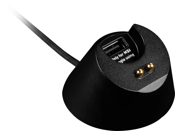 MSI Clutch GM51 Lightweight Wireless Gaming Mouse schwarz, USB/Bluetooth