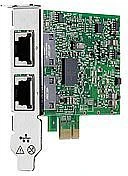 HP 332T LAN-Adapter, 2x RJ-45, PCIe 2.0 x1