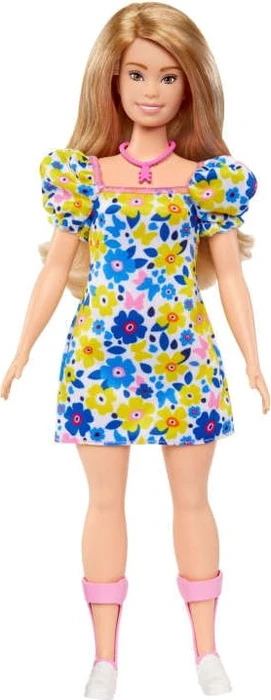 Mattel Barbie - Fashionistas mit Down-Syndrom im Blümchenkleid