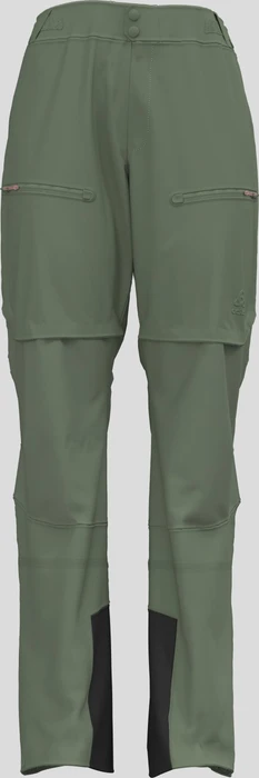 Odlo X-Alp 3L Hardshell Skihose lang matte green (Damen)