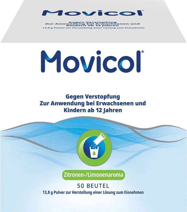 Norgine Movicol Zitrone/Limone Pulver zur Herstellung einer Lösung zum Einnehmen, 50 Stück