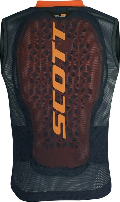 Scott Airflex Protektorenweste blue nights/sweet orange (Junior)