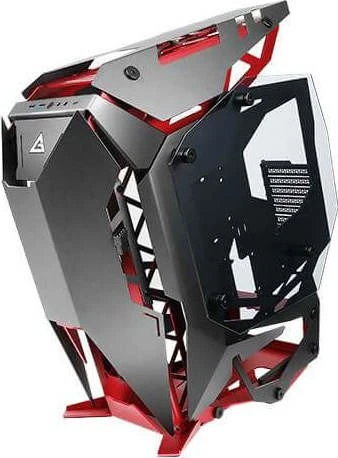 Antec Torque, anthrazit/rot, Glasfenster