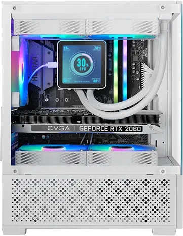 Mars Gaming MC-SE2 Black, Glasfenster
