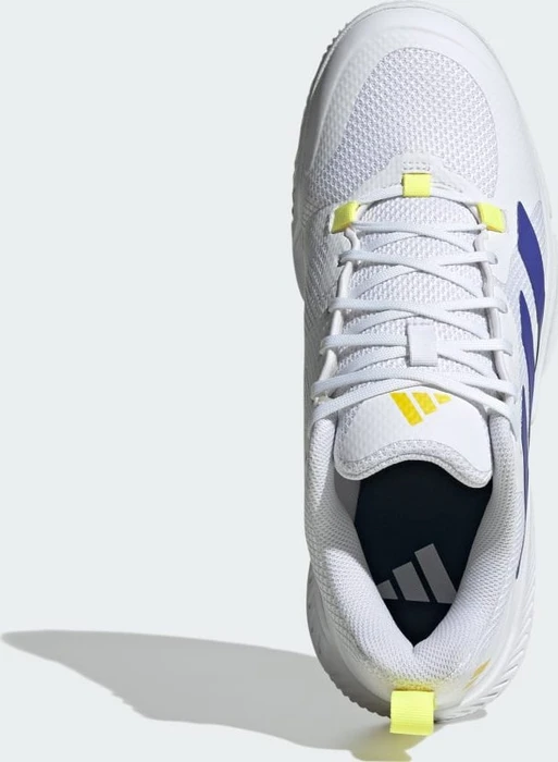 adidas Court Team Bounce 2.0 cloud white/solar purple/solar lemon