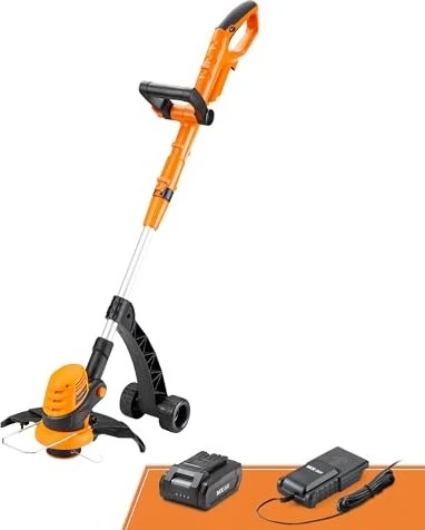 LawnMaster CLGT2410S Akku-Rasentrimmer inkl. Akku 2.0Ah