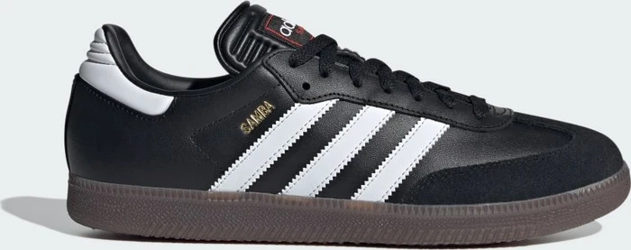 adidas Samba Classic black/feather white/vivid red (Herren)