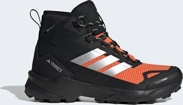 adidas Terrex Skychaser AX5 Mid GTX Climawarm+ core black/silver metallic/semi impact orange (Herren)