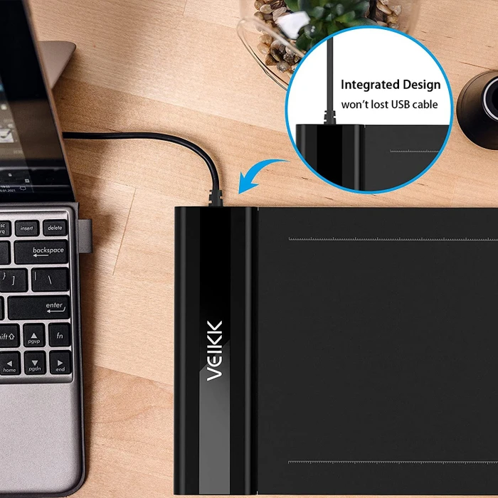 VEIKK S640 Pen Tablet, schwarz