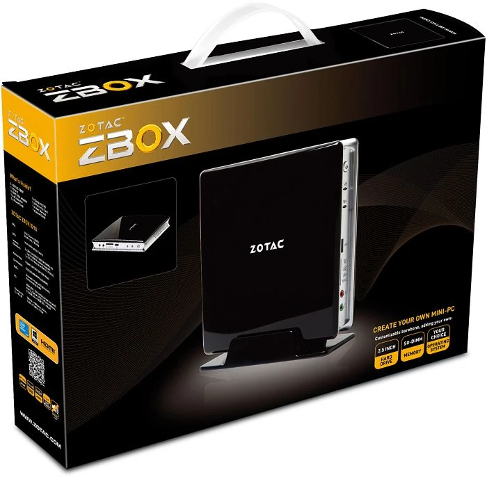 Zotac ZBOX ID18 Plus Special, Celeron 1037U, 4GB RAM, 64GB SSD