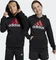 adidas Essentials Two-Colored Big Logo Cotton Hoodie black/better scarlet/white (Junior) Vorschaubild
