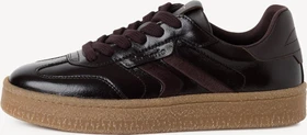 Tamaris Ledersneaker Low mocca patent (Damen)