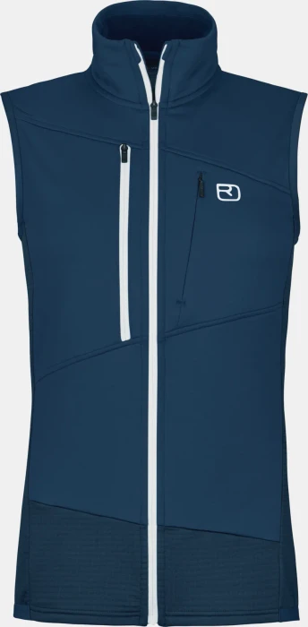 Ortovox Fleece Grid Funktionsweste deep ocean (Damen)