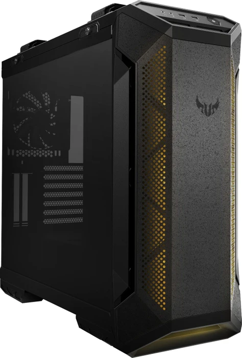 ASUS TUF Gaming GT501, schwarz, Glasfenster