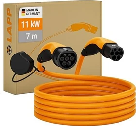 Lapp Mobility Standard Ladekabel Typ 2 orange, 11kW, 7m