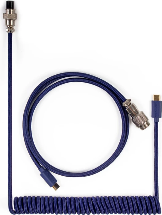 Keychron Coiled Aviator Cable, USB-C Spiralkabel mit USB-A Adapter