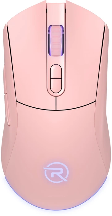 Rapture Cobra Wireless Gaming Maus rosa, USB