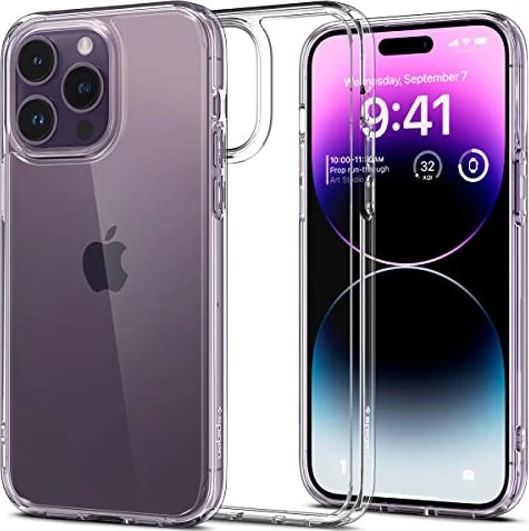 Spigen Ultra Hybrid für Apple iPhone 14 Pro Max Max Crystal Clear