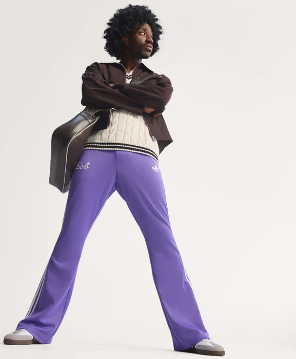 adidas Bob Marley Originals Trainingshose lang purple rush (Herren)