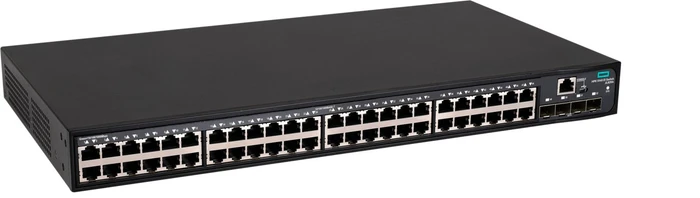 HPE FlexNetwork 5140 EI 48G Rackmount Gigabit Managed Switch, 48x RJ-45, 4x SFP+