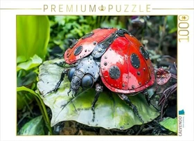 Calvendo Kunstvoller Metall-Marienkäfer: Einzigartige Garten-Deko aus recyceltem Material