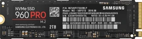 Samsung SSD 960 PRO 2TB, M.2 2280 / M-Key / PCIe 3.0 x4