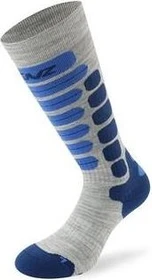 Lenz Skiing 2.0 Skisocken light grey/blue (Junior)
