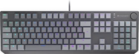 Endorfy Thock V2, PBT, grau, LEDs RGB, hot-swap, Endorfy RED, USB, DE