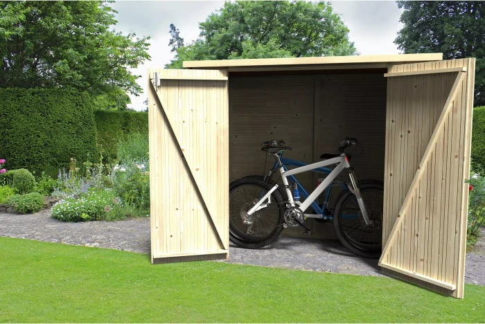 Décor et Jardin Fahrradbox natur