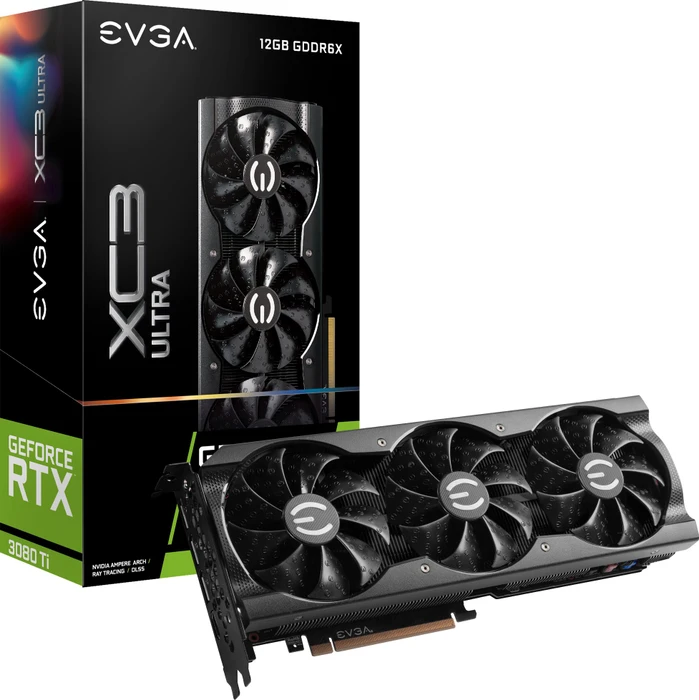 EVGA GeForce RTX 3080 Ti XC3 Ultra Gaming, 12GB GDDR6X, HDMI, 3x DP