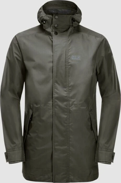 Jack Wolfskin Cape Point Funktionsjacke dark moss (Herren)