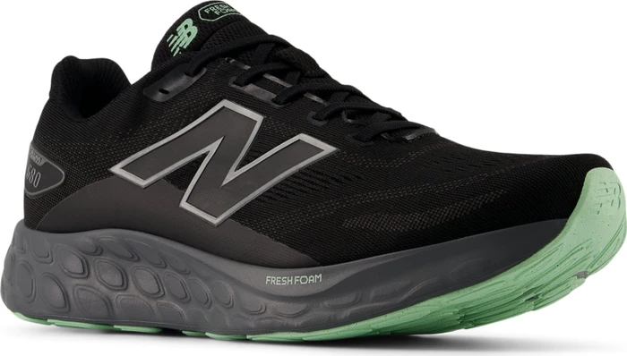 New Balance Fresh Foam 680v8 Waterproof black/castlerock/lab green (Herren)