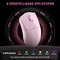 Yunzii M2 Dual 8K Custom Wireless Gaming Maus, rosa, USB/Bluetooth Vorschaubild