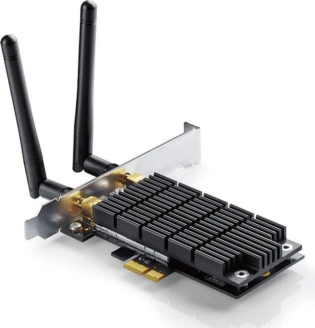 TP-Link AC1300 DualBand Desktop, 2.4GHz/5GHz WLAN, PCIe x1