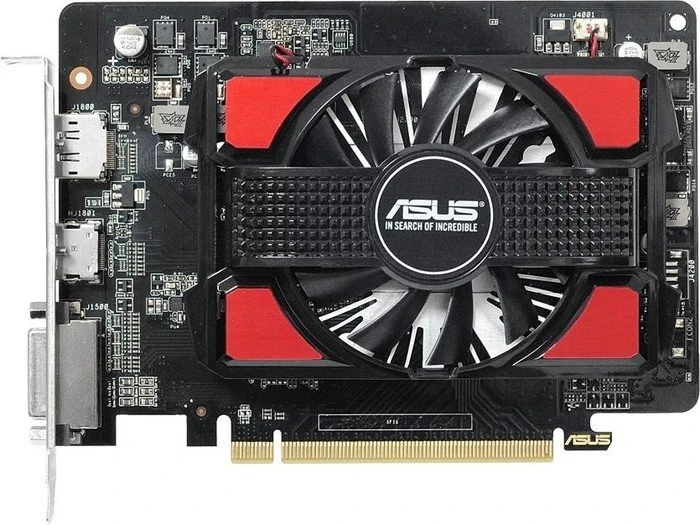 ASUS Radeon R7 250, R7250-1GD5-V2, 1GB GDDR5, DVI, HDMI, DP