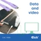 Club 3D USB4 Kabel, 20Gb/s, 240W PD EPR, USB-C Stecker auf USB-C Stecker, 2m, lila Vorschaubild