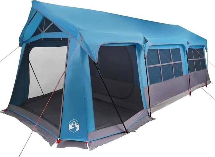vidaXL Camping 10 Personen Familienzelt blau (4100698) ab  301,49 (2026) |  heise preisvergleich Deutschland